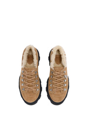 Cognac Cleated Derbies Suede - Stilshoppen