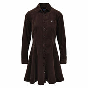 Brun Corduroy A-line dress