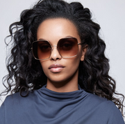 Billie Rose Gold Sunglasses - Stilshoppen