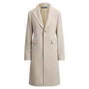 Crem Grey Woven Coat