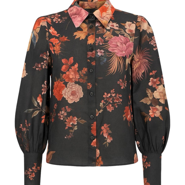 Blomsterprint skjorte - Stilshoppen