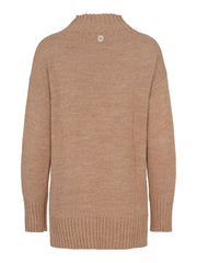 Camel Knitted Best Pullover - Stilshoppen