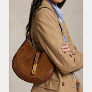 Brun Melert Small Shoulder Bag