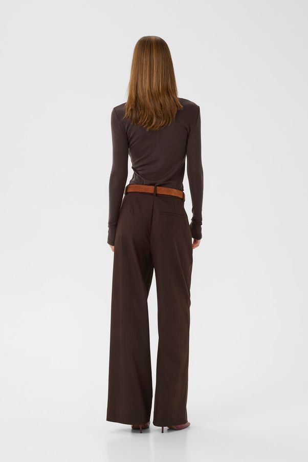 Brun GZninia Wool Rollneck - Stilshoppen