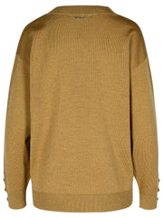 Dark Camel Merino sweater - Stilshoppen