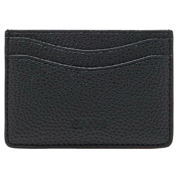 Sort Bou Card Holder Grained - Stilshoppen