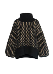 Black Logo Sweater