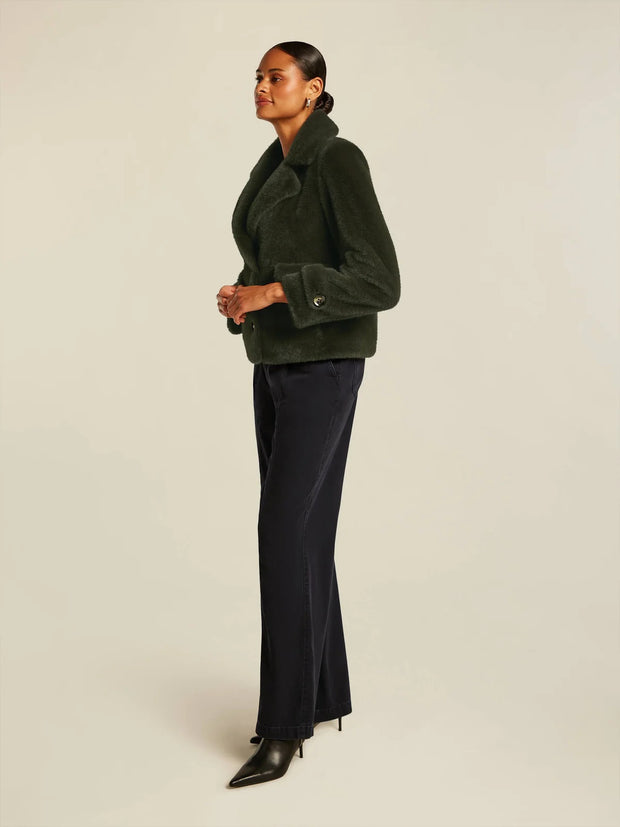 Oliven Abby Short Coat - Stilshoppen