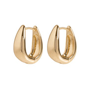 Classic Wide Hoop Earring
