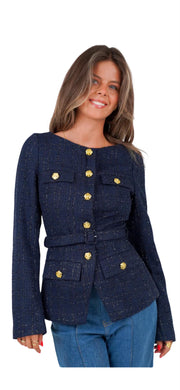 Navy Paris Jacket
