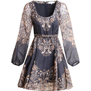 Sort Aspyn Short Dress - Stilshoppen
