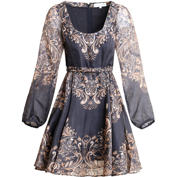 Sort Aspyn Short Dress - Stilshoppen