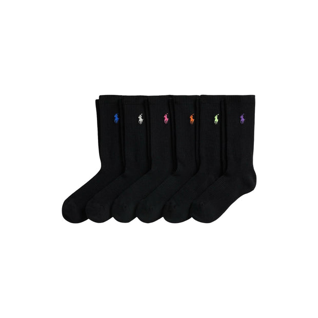 Black Crew Sport 6 Pack - Stilshoppen