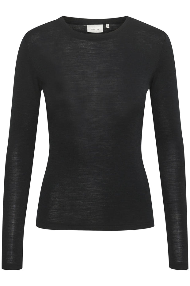 Sort NiniaGZ roundneck - Stilshoppen