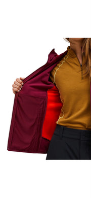W Utility Light Zip Hood - Stilshoppen