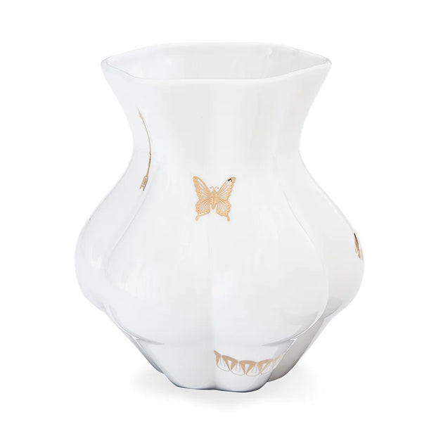 Hvit Gilded Muse Kiki`s Derriere Vase - Stilshoppen