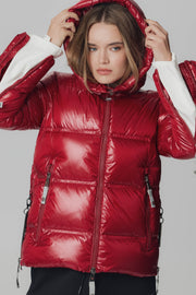 Mørkerød Erika Lux jacket