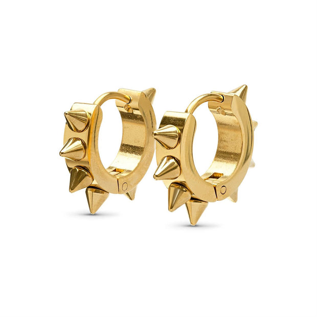Elda Spike Hoop Earrings