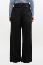 Sort Soft Rigid Baggy Jeans - Stilshoppen