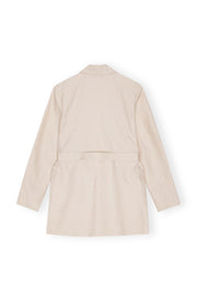 Cotton Melange Tailoring Blazer - Stilshoppen