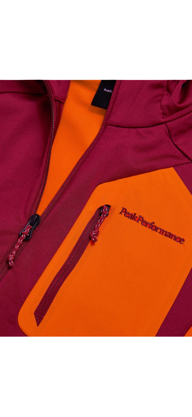 W Utility Light Zip Hood - Stilshoppen
