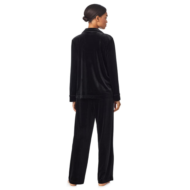 Lrl L/s Notch Collar Long Pant Pj Set