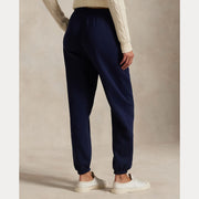Navy Fleece Athletic Pant