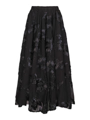 Sort Long Tyll Skjørt - Stilshoppen