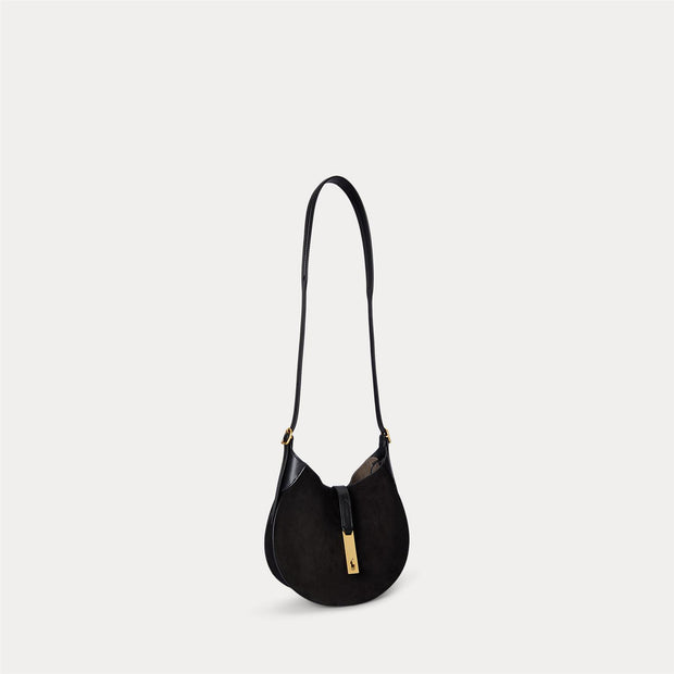 Sort Polo ID Shoulder Bag Small - Stilshoppen