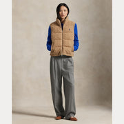 Beige Puffer Vest