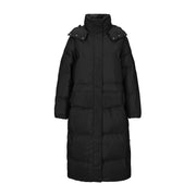 Sort Snøfall Coat