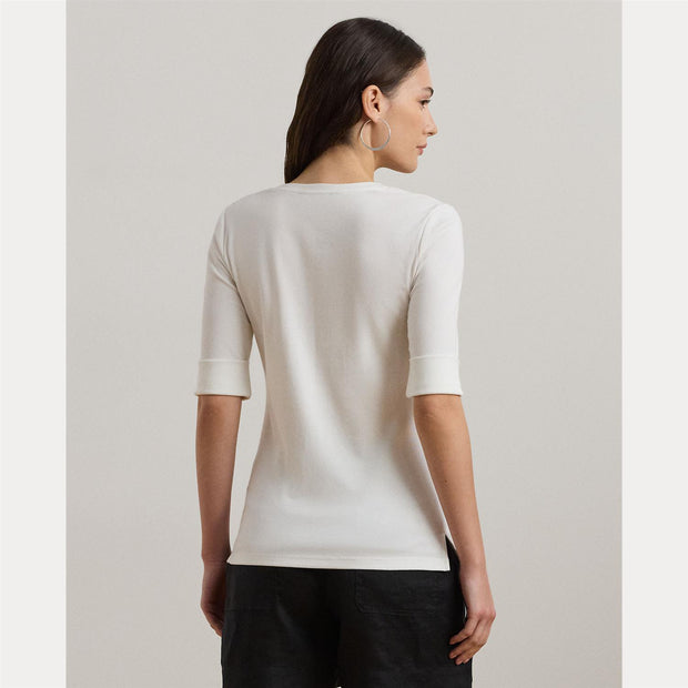 V Judy-Elbow  Sleeve Knit