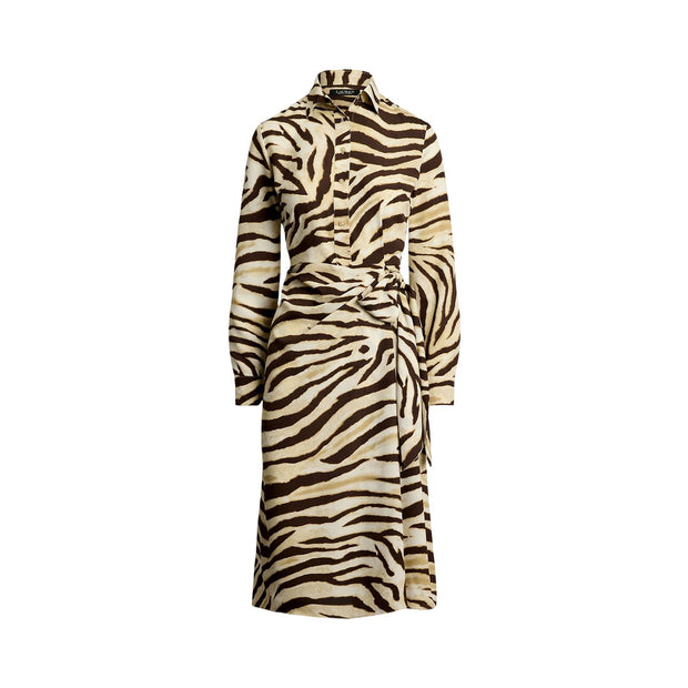 Zebra-Print shirt dress - Stilshoppen