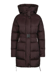 Mørk Brun Fashion Down Jacket