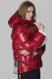 Mørkerød Erika Lux jacket