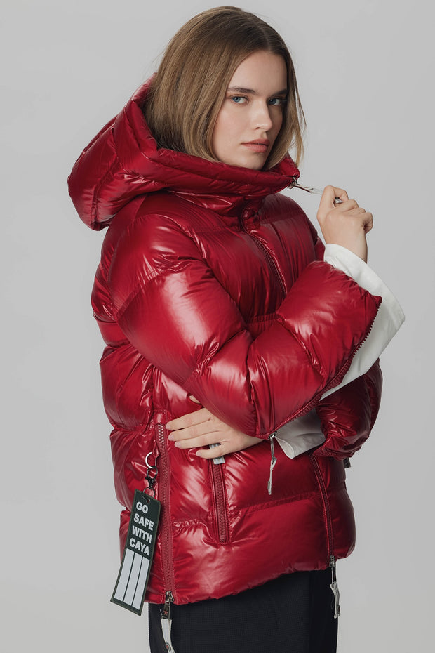 Mørkerød Erika Lux jacket