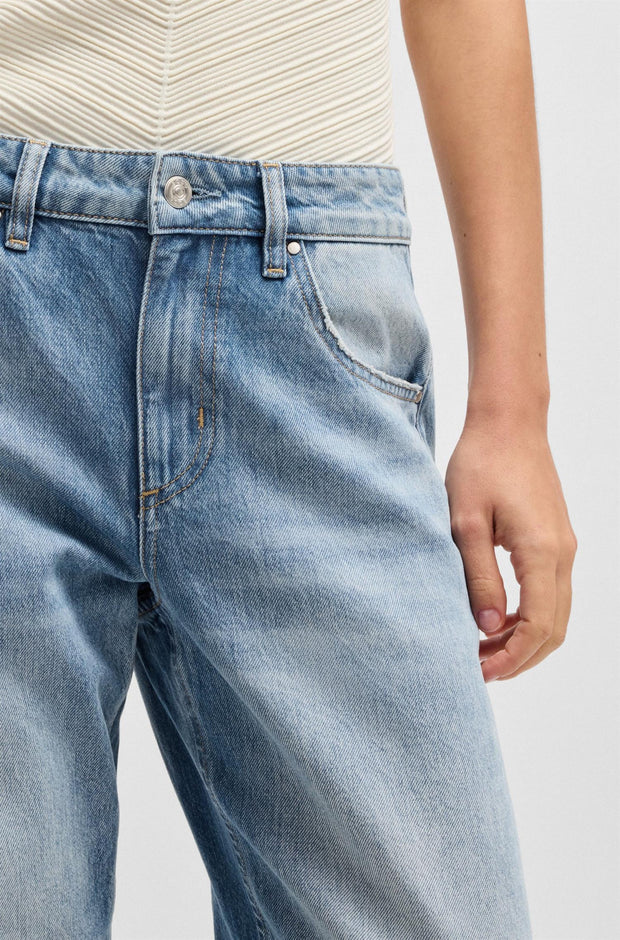 Blå Daelya jeans - Stilshoppen