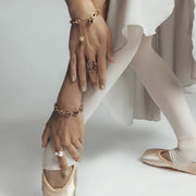 Smokey quarts Carla Swarovski Lux armbånd - Stilshoppen