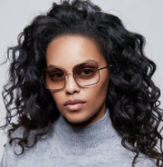 Rose Gold Tinted Wilma Readers Brille - Stilshoppen