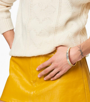 Cream/gull The Medallion LG bangle - Stilshoppen