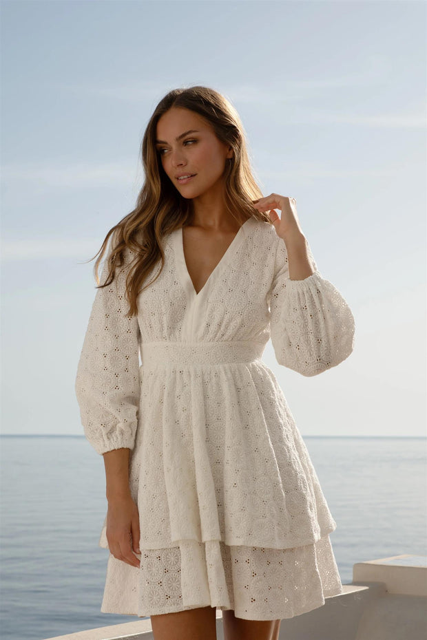 Hvit Clarisse dress