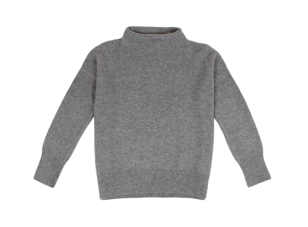 Arabella Cashmere Funnel Sweater