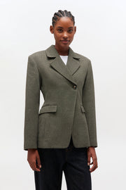 Oliven Mouline Suiting Blazer - Stilshoppen