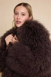 Brun Line Fur - Stilshoppen