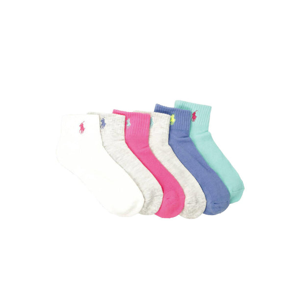 Multi 6 pack anckle socks - Stilshoppen