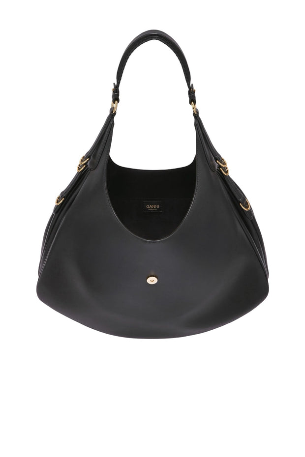 Sort Kat Large Gold Bag - Stilshoppen