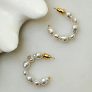 Gull Organic Pearl earrings - Stilshoppen