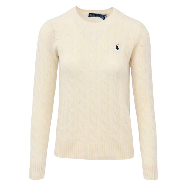 Hvit Julianna Long Pullover