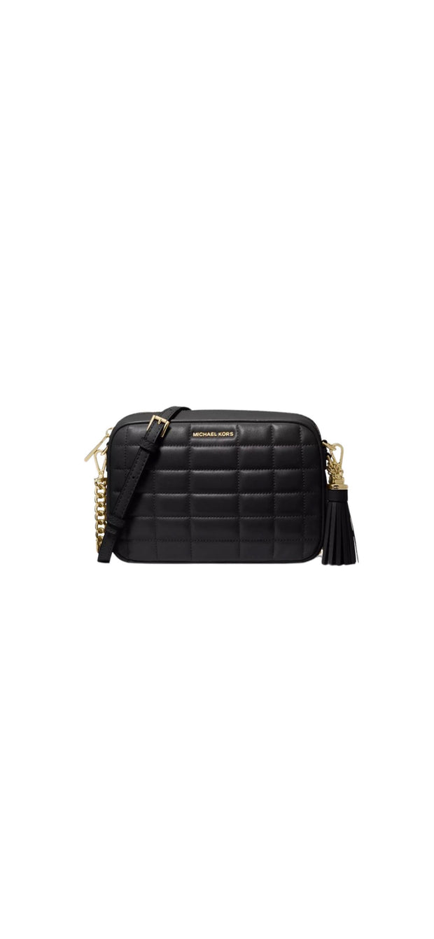 Black Quilted Camera Bag - Stilshoppen