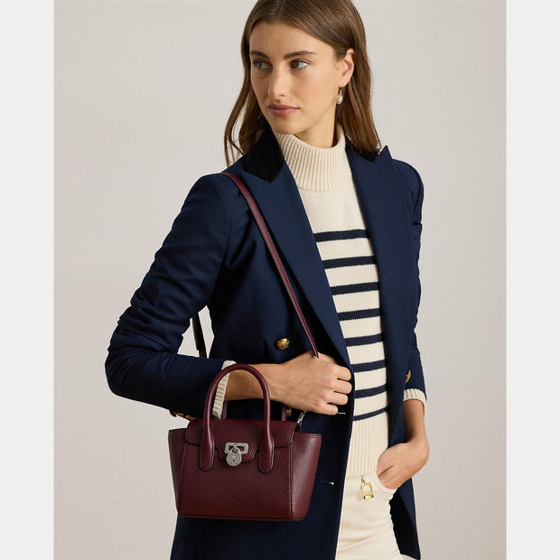 Burgunder Small Tanner Satchel